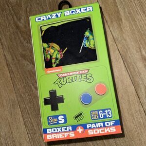 Teenage Mutant Ninja Turtles Boxer Brief and Sock Combo Set - Small‎